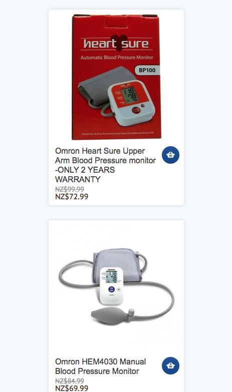 Omron Products New Zealand