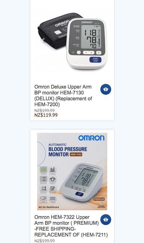 Omron Products New Zealand