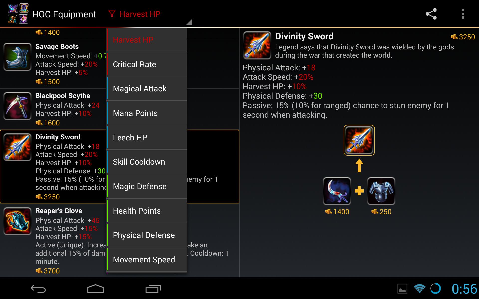 HOC Equipment
