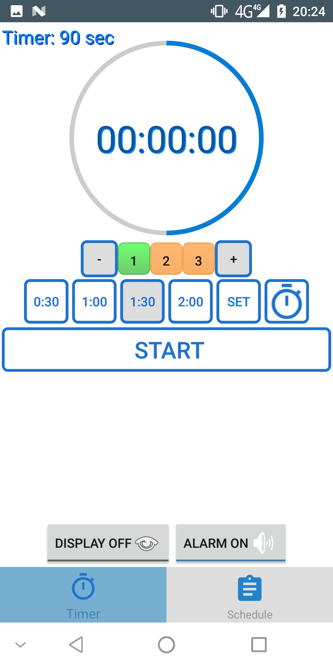 Gym timer