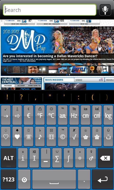 Mav-Rix - HD Keyboard Theme
