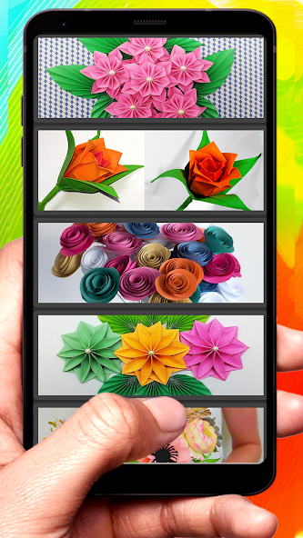 DIY Paper Flowers Idea