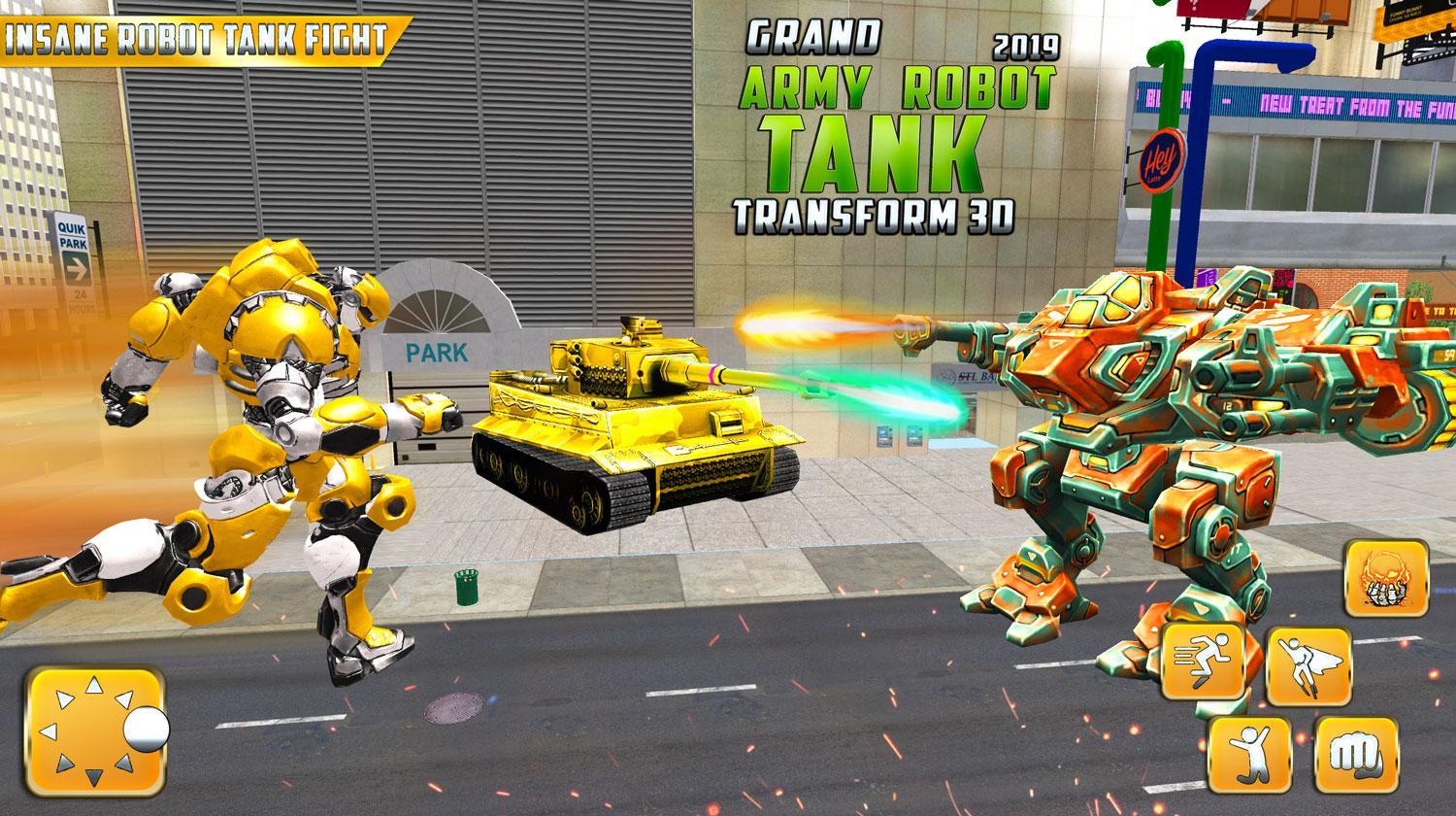 Grand Robot Tank Transform War 2019