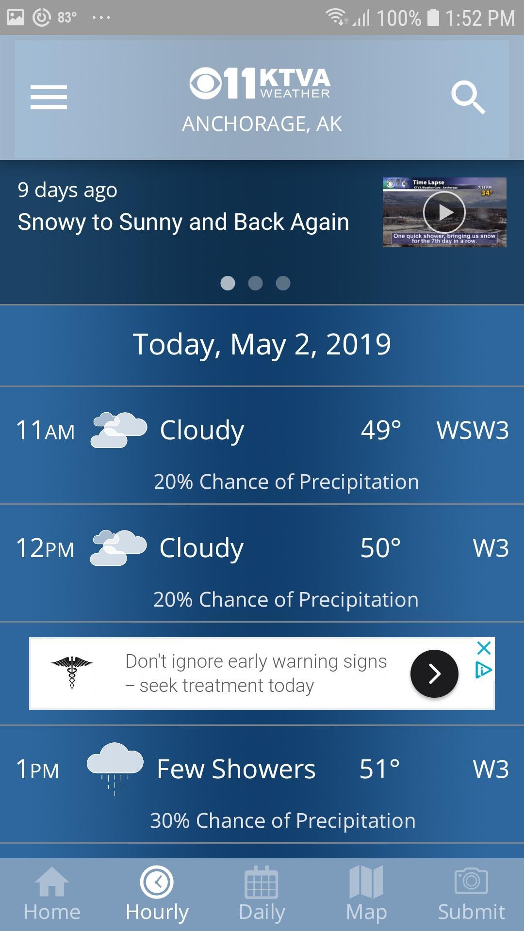KTVA 11 Weather