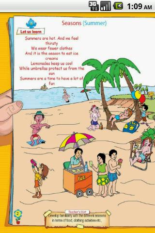 Seasons for LKG Kids