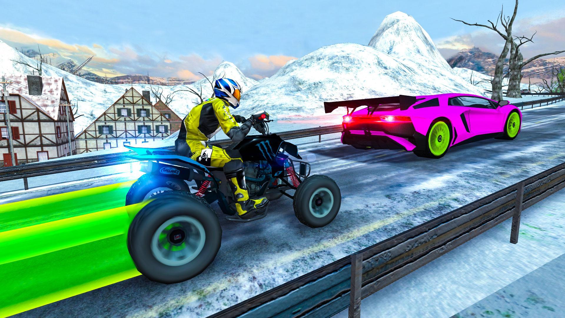 ATV Quad Bike Stunts Racing Game 2020
