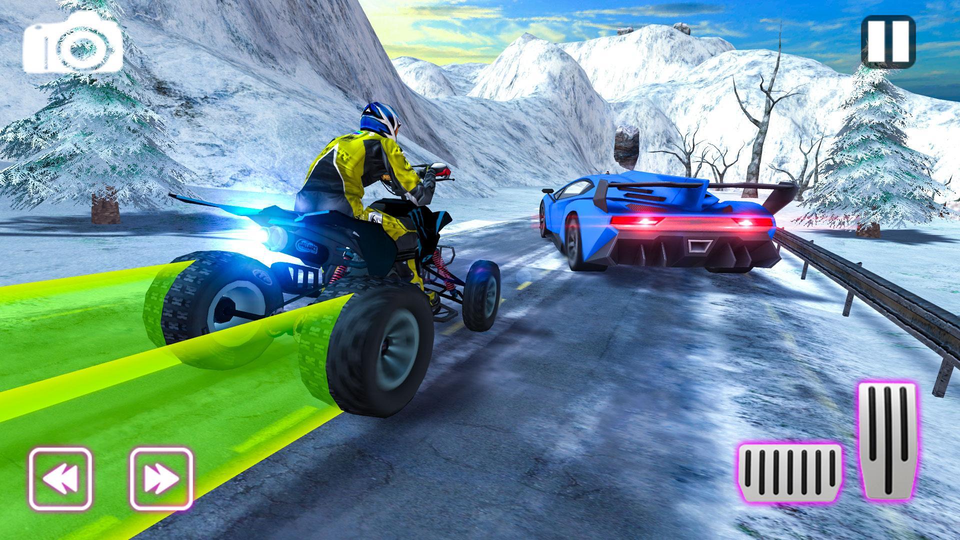 ATV Quad Bike Stunts Racing Game 2020