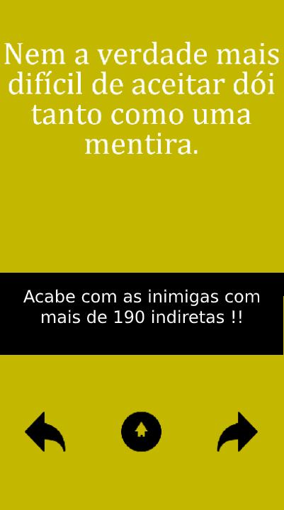 Indiretas para as inimigas 2.0