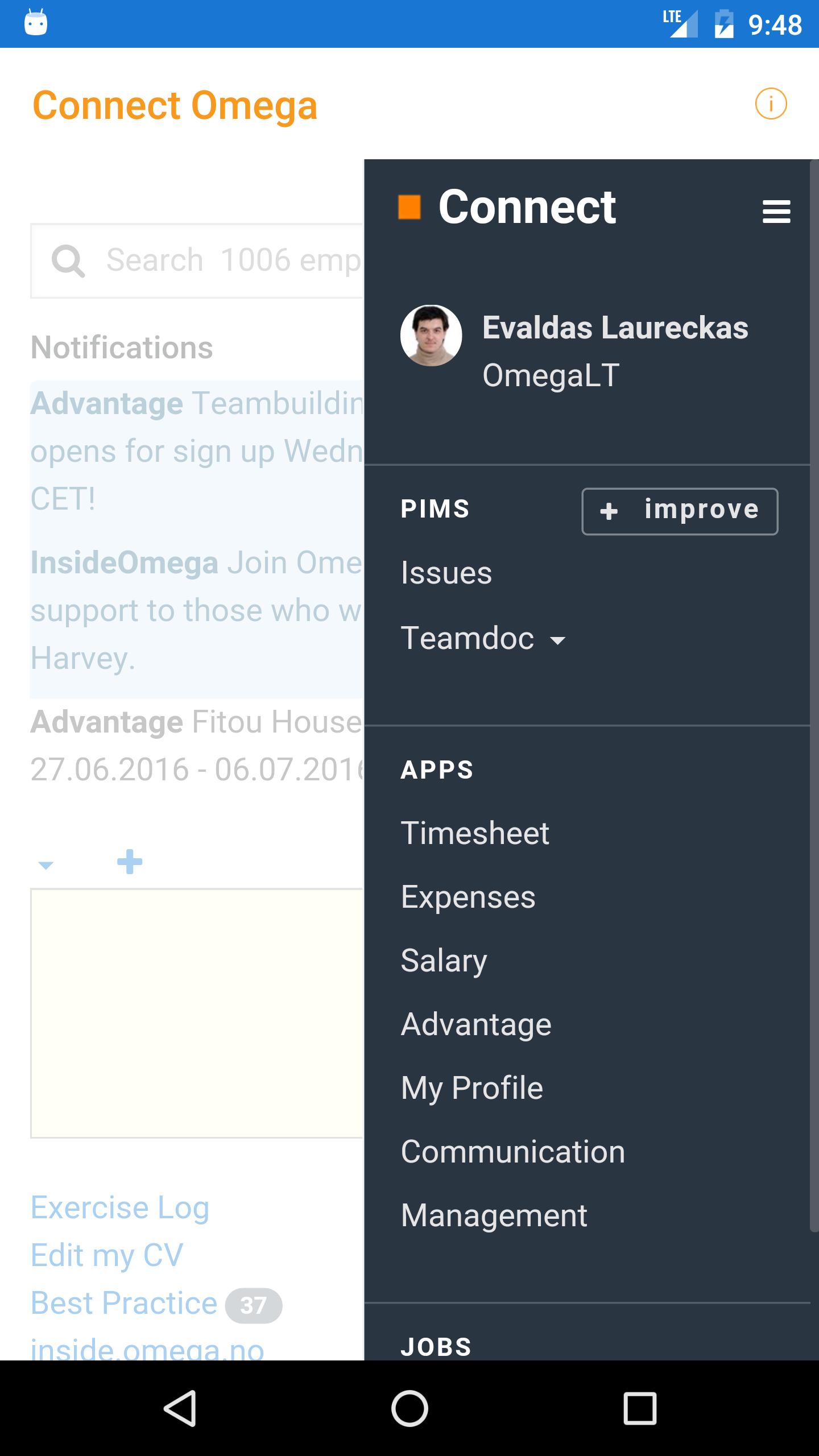 Connect Omega
