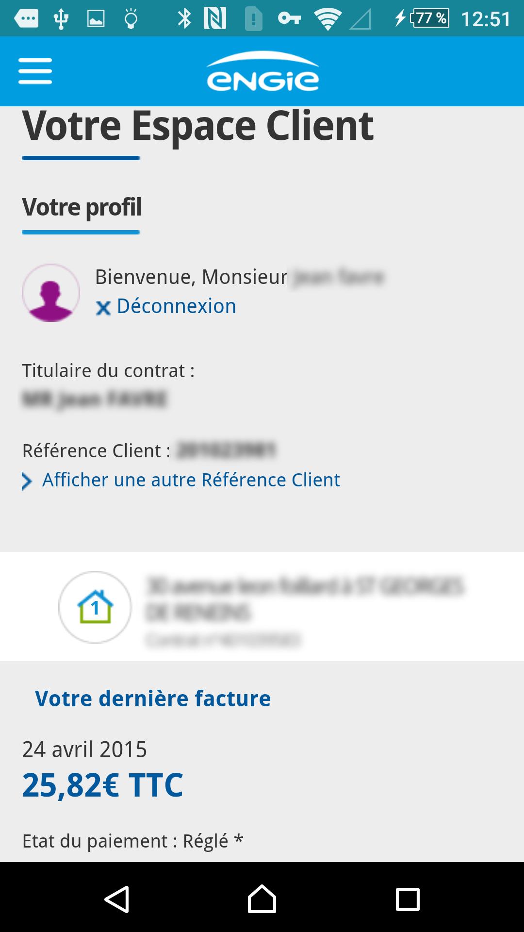 ENGIE Espace Client