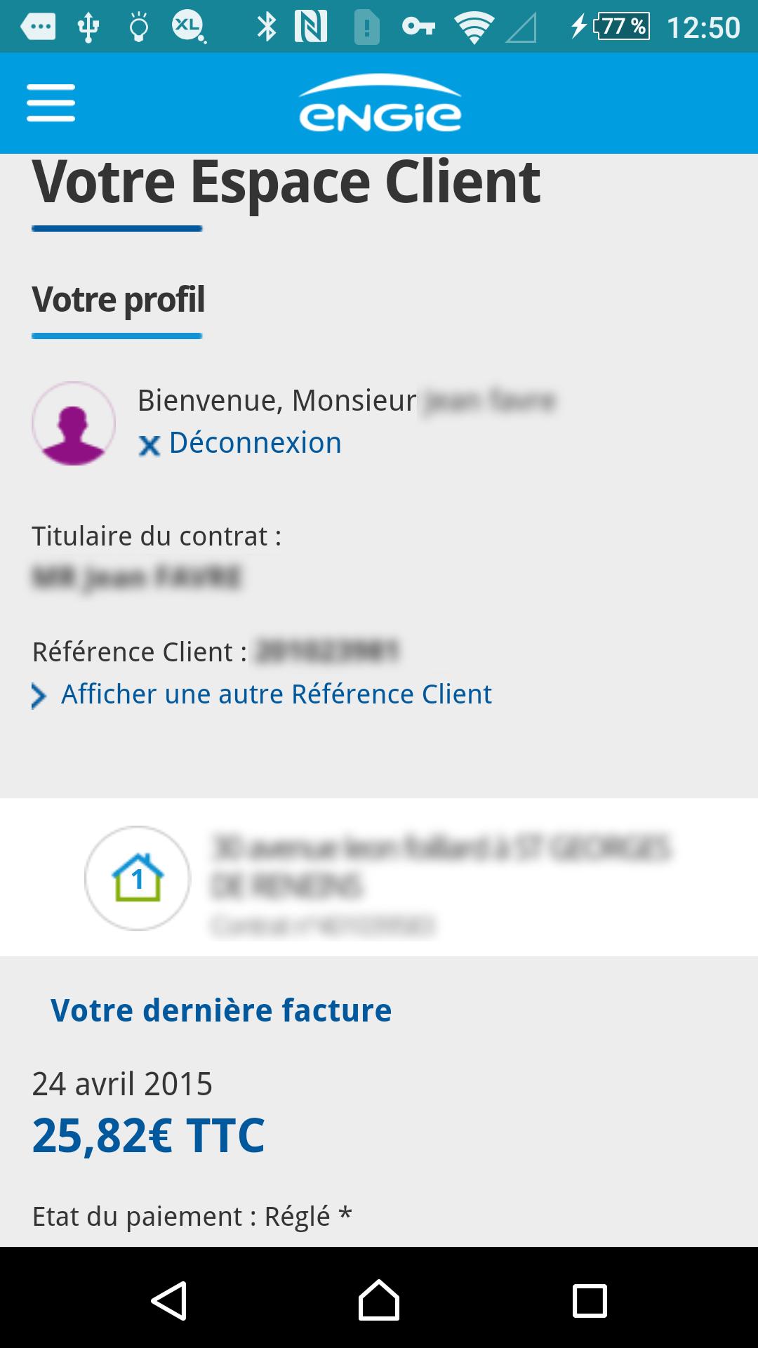 ENGIE Espace Client