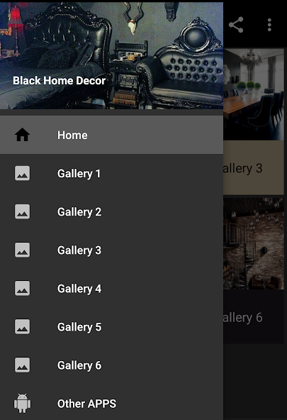 Dark Home Decor