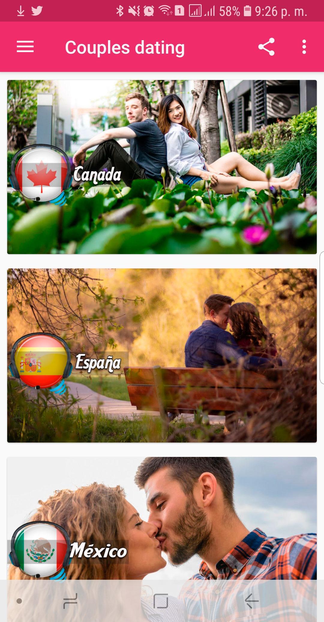 Couples dating