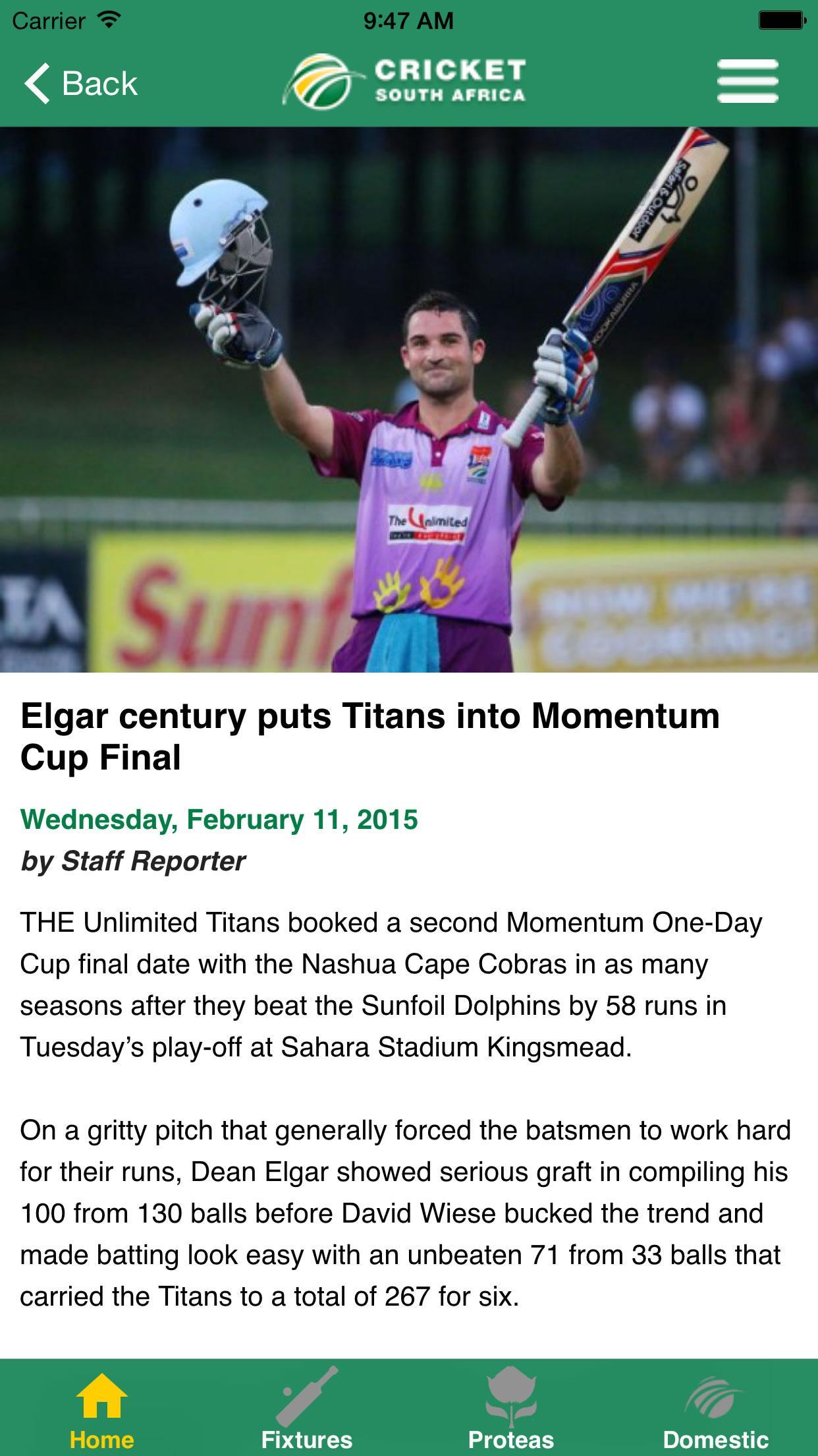 Cricket South Africa