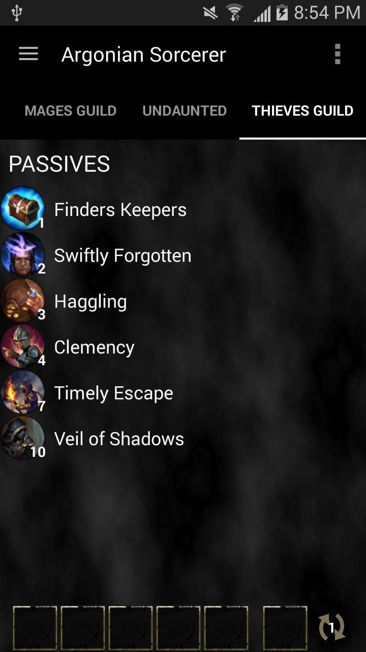 ESO Skills