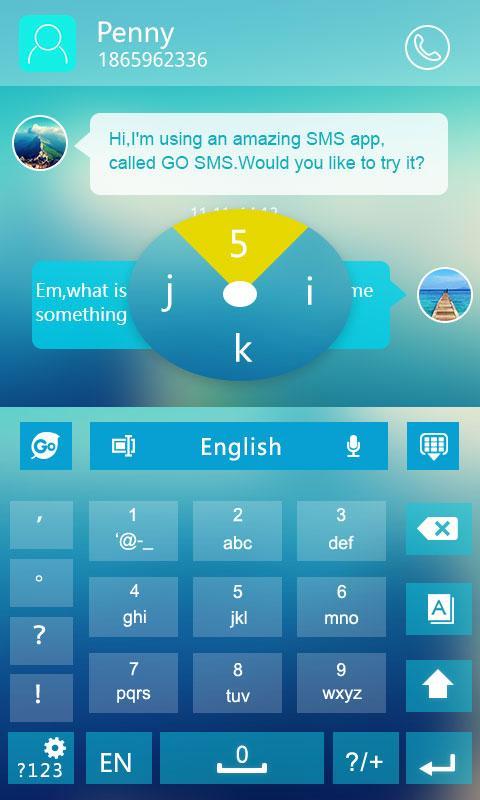 Venus GO Keyboard Theme