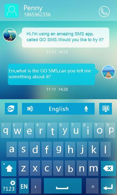 Venus GO Keyboard Theme
