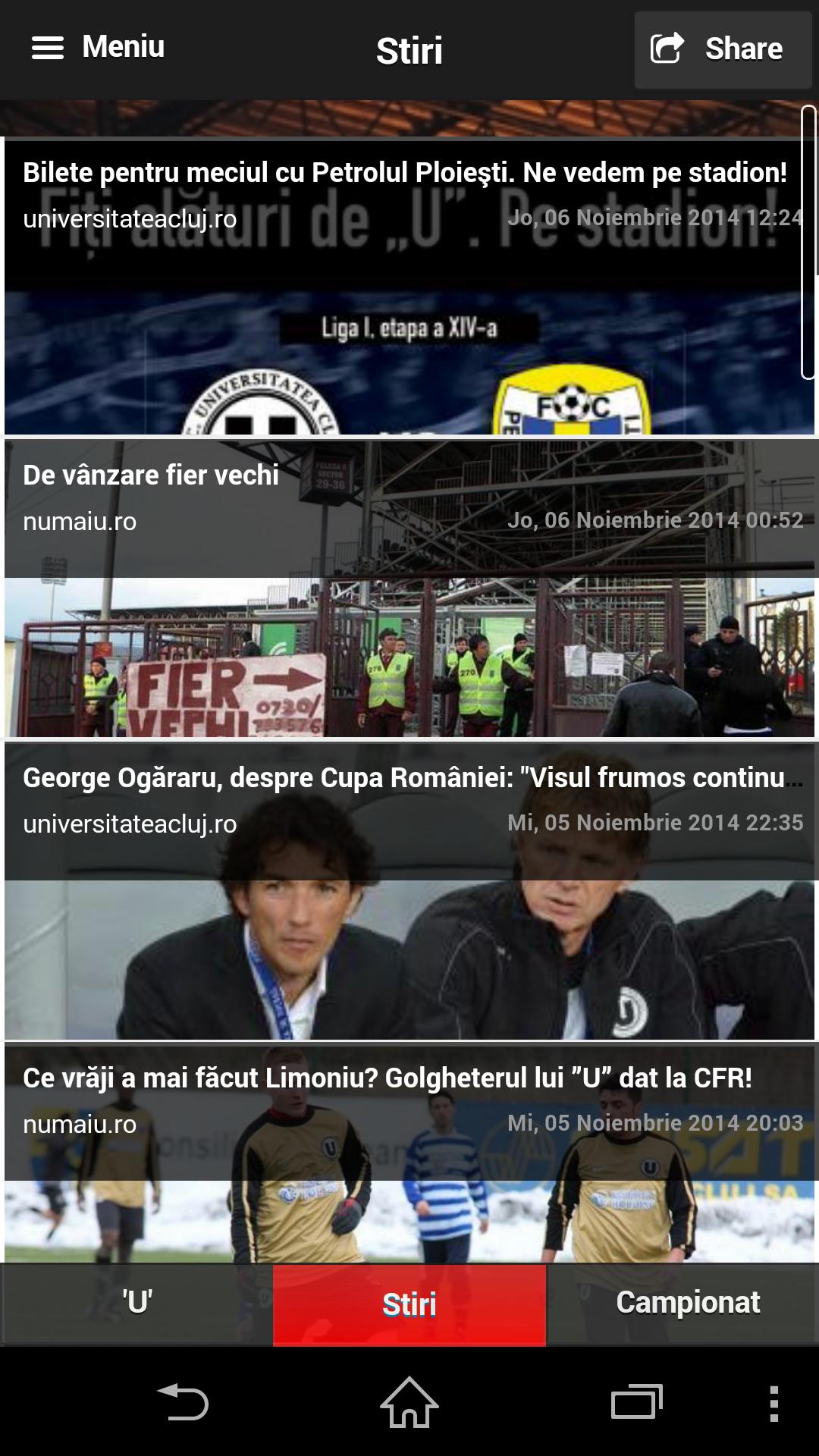 U Cluj
