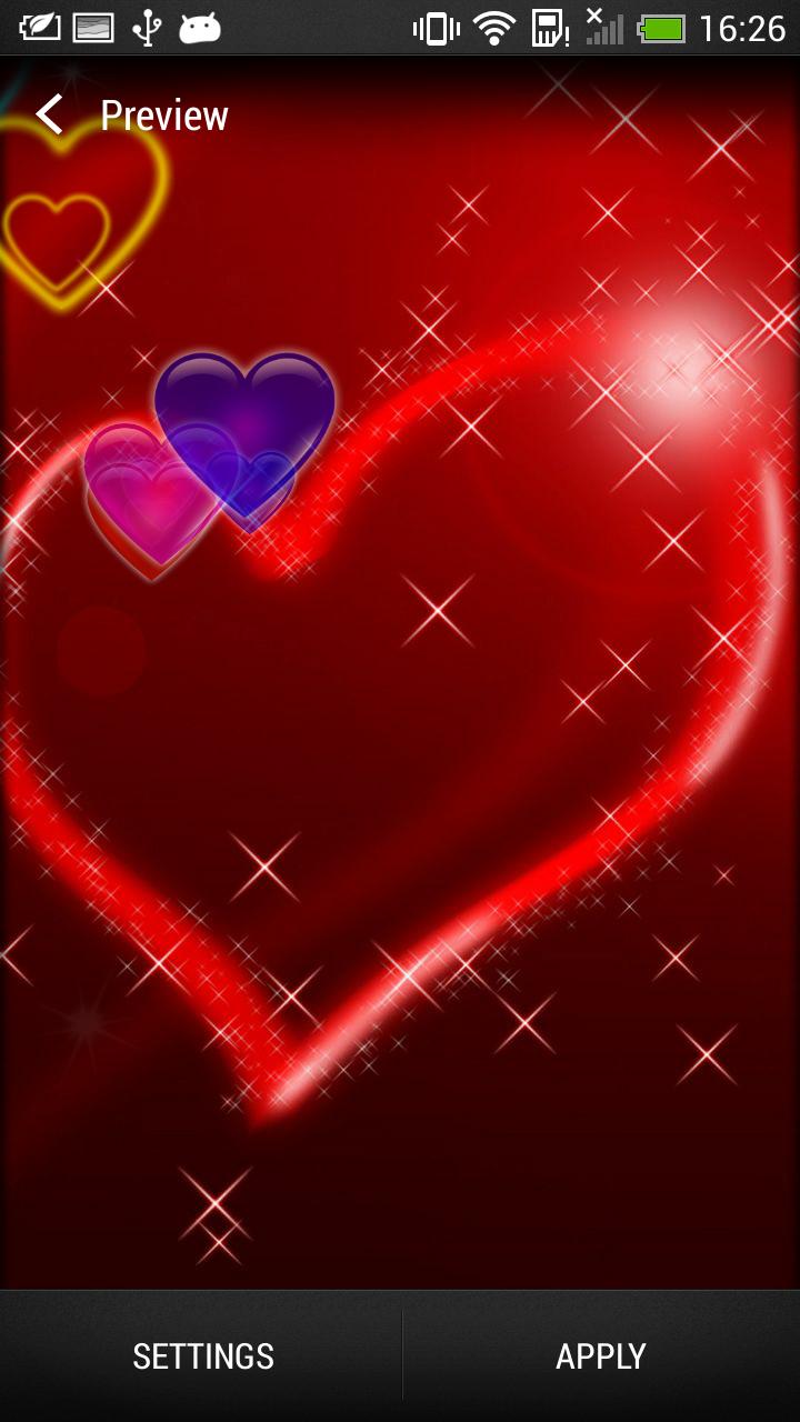 Hearts Live Wallpaper