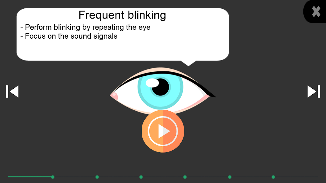 Eyesight recovery workout