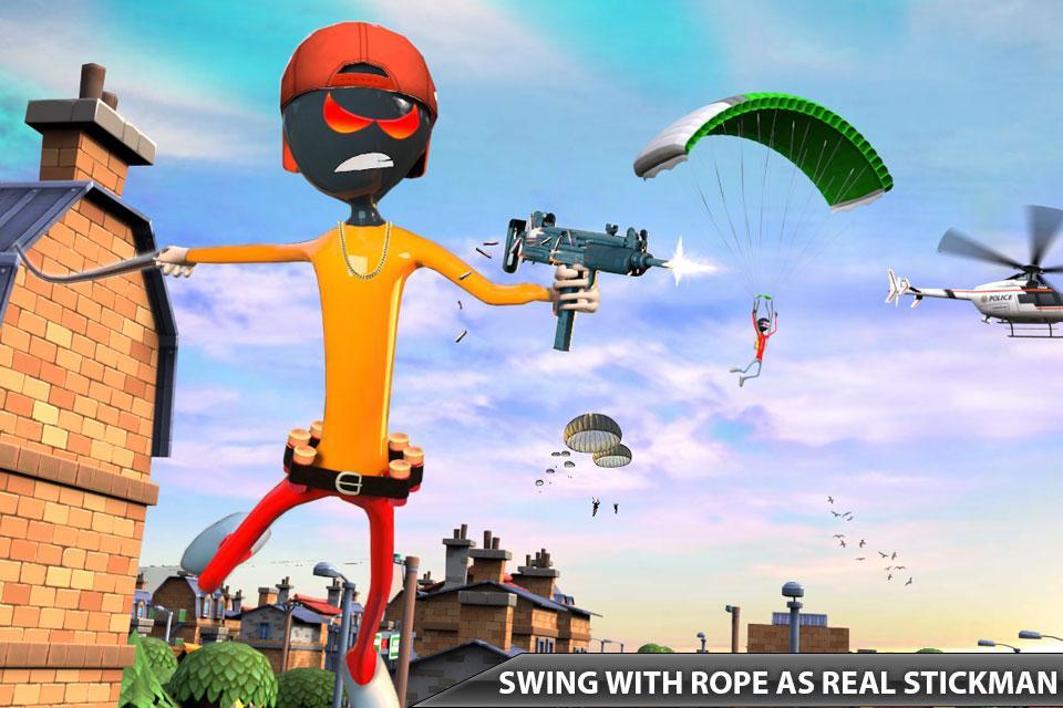 Stickman Crime simulator: Real stickman games