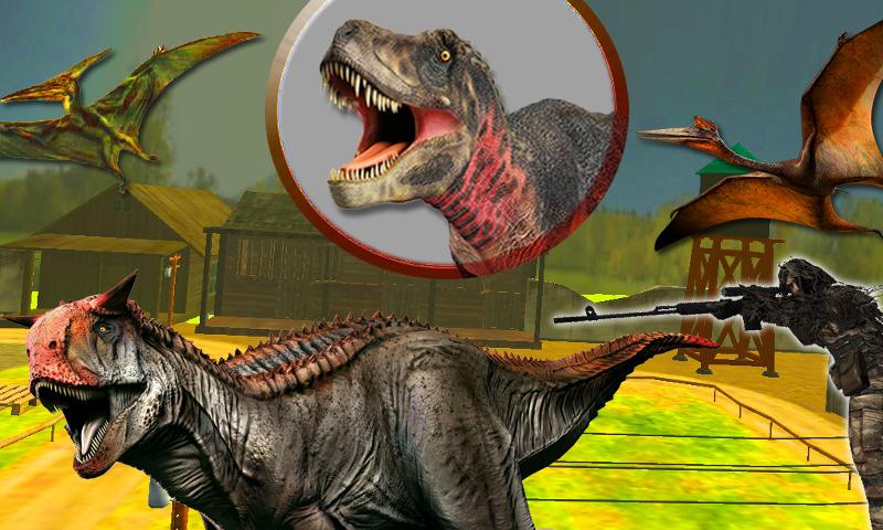 Forest Dinosaur Sniper Shooter