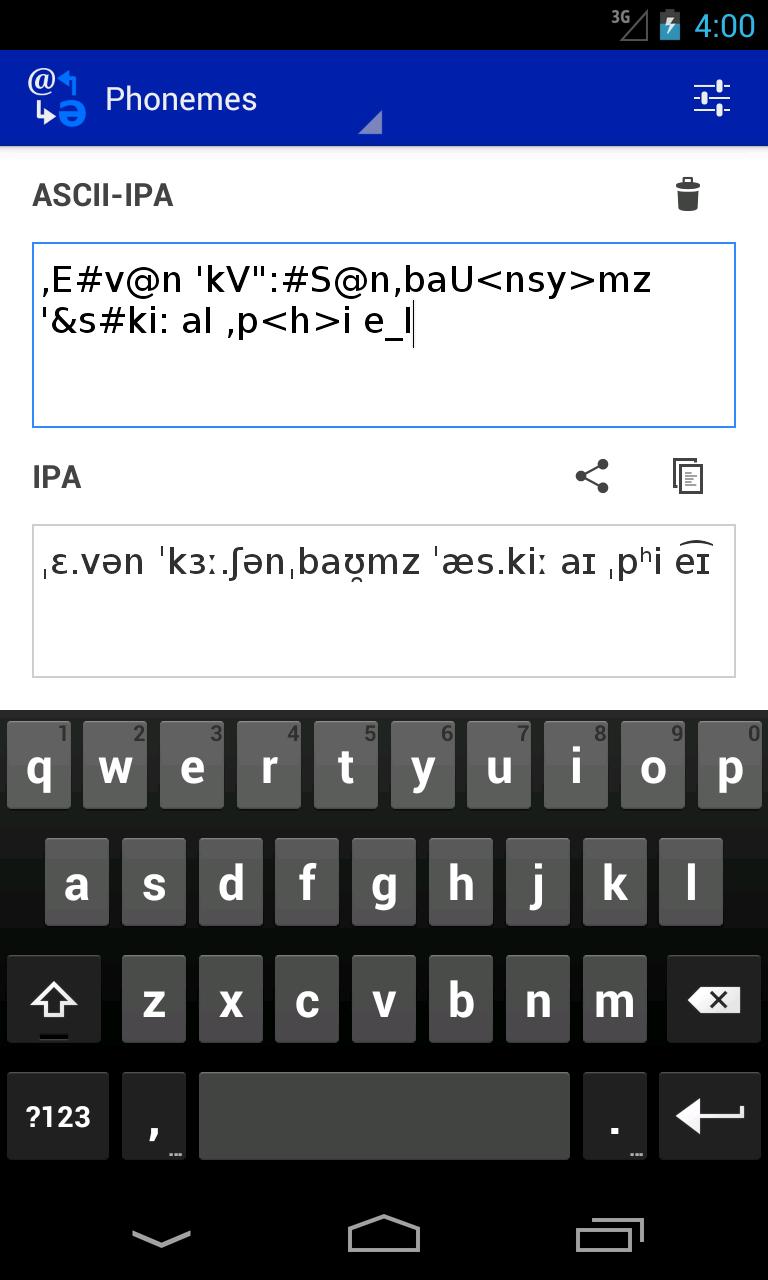 Phoneme Converter