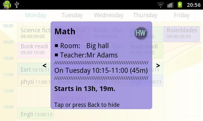 TimeTable
