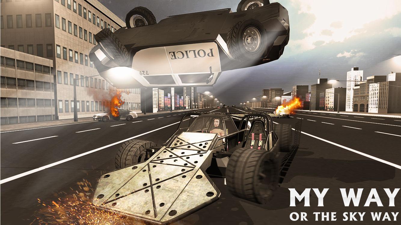 Endless Demolition Ramp Car