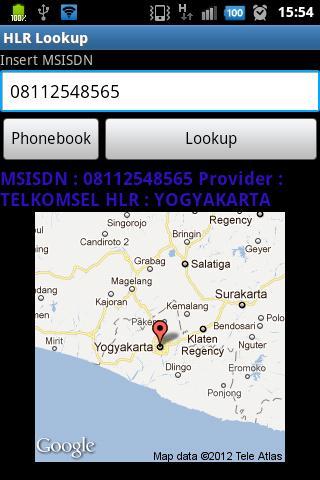 Lacak Nomor Telepon HLR Lookup