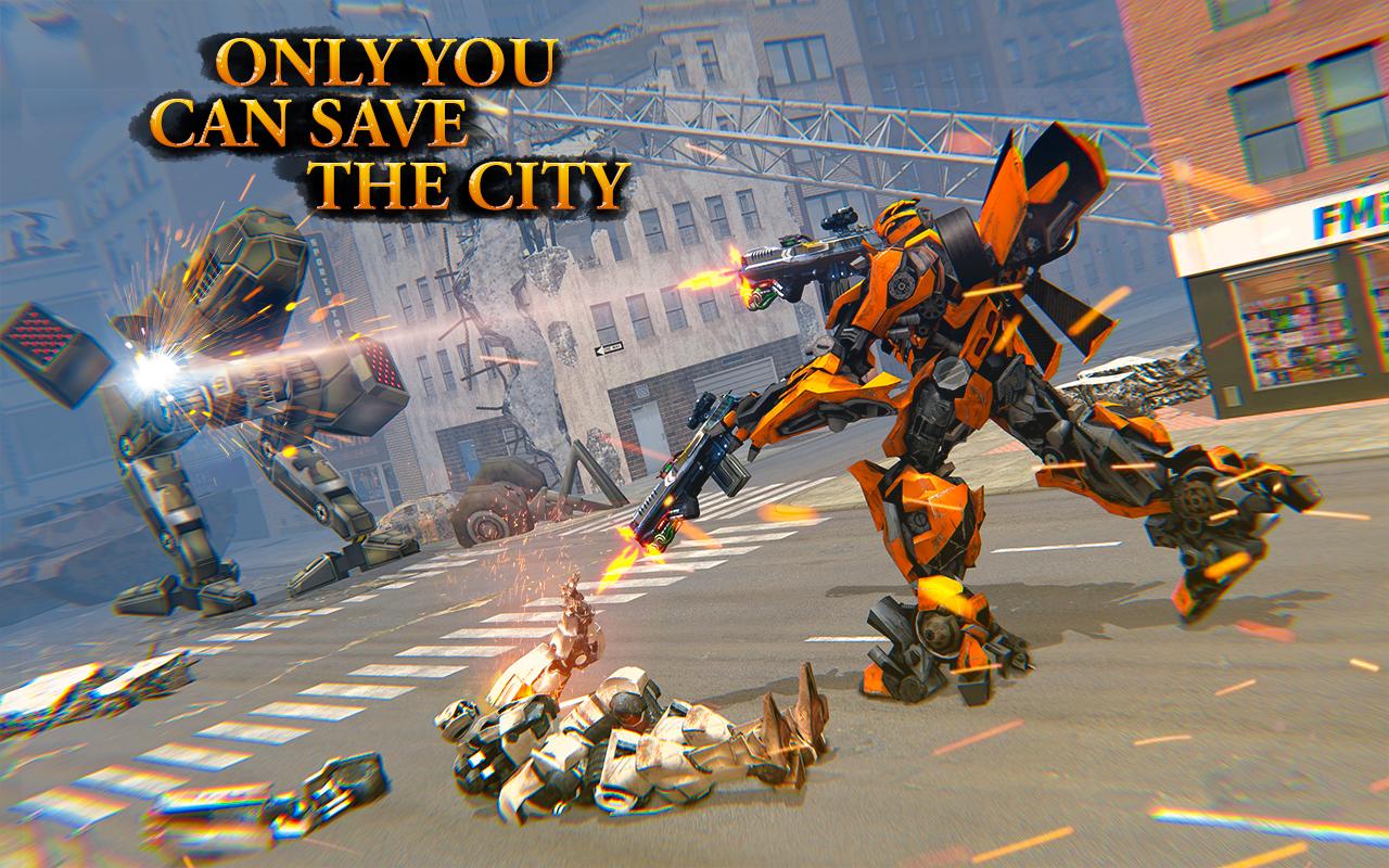 US War Robot Transformation -