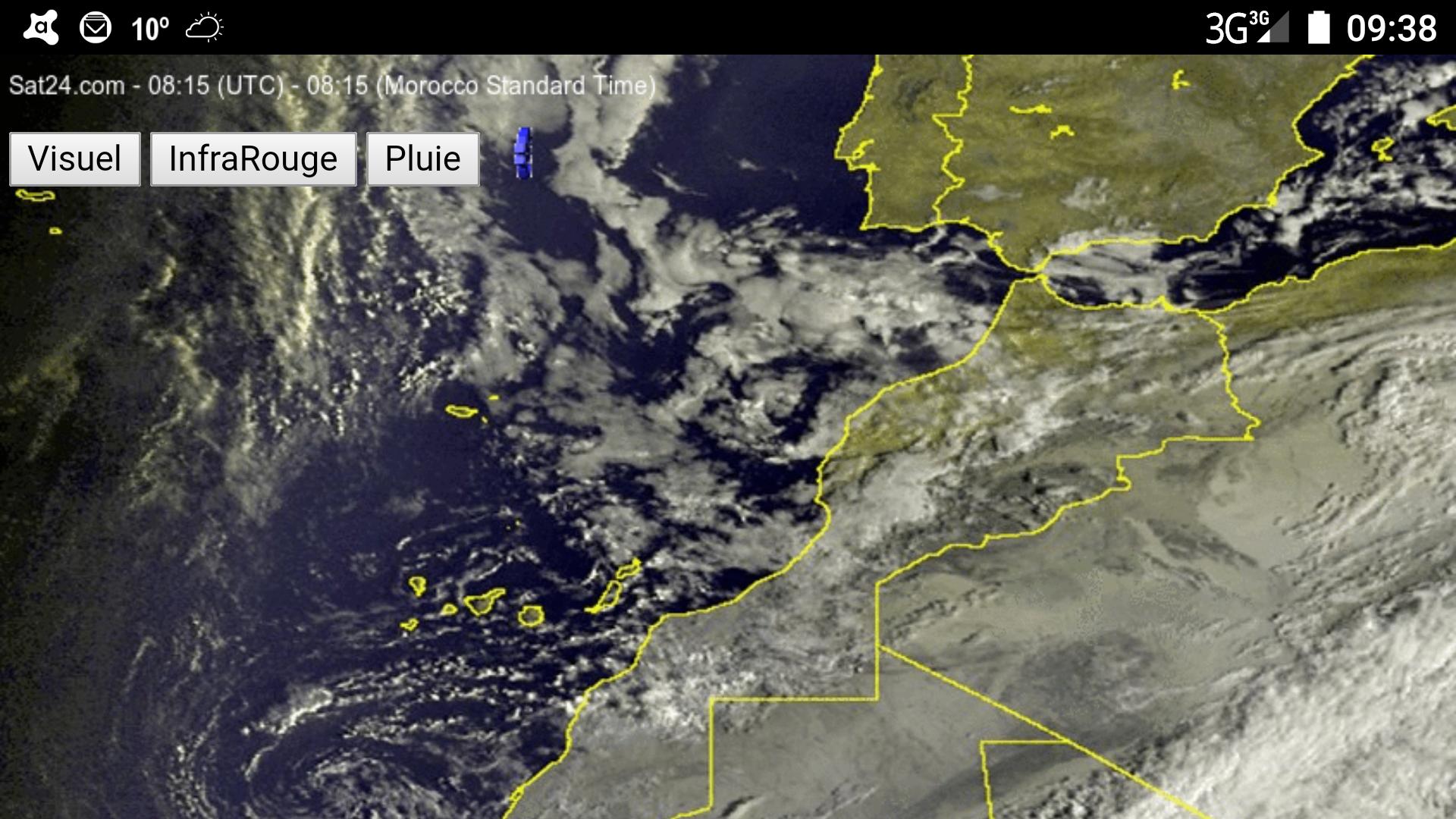 Meteo Sat Tdp - le Maroc en 4X4