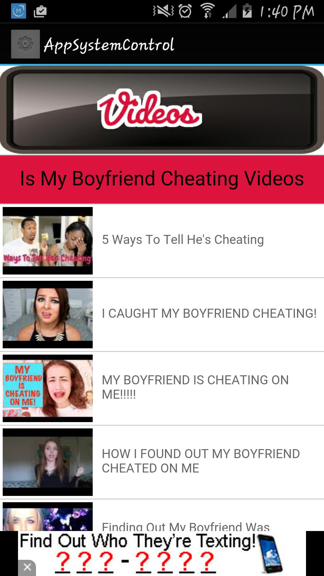 Is My Boyfriend Cheating