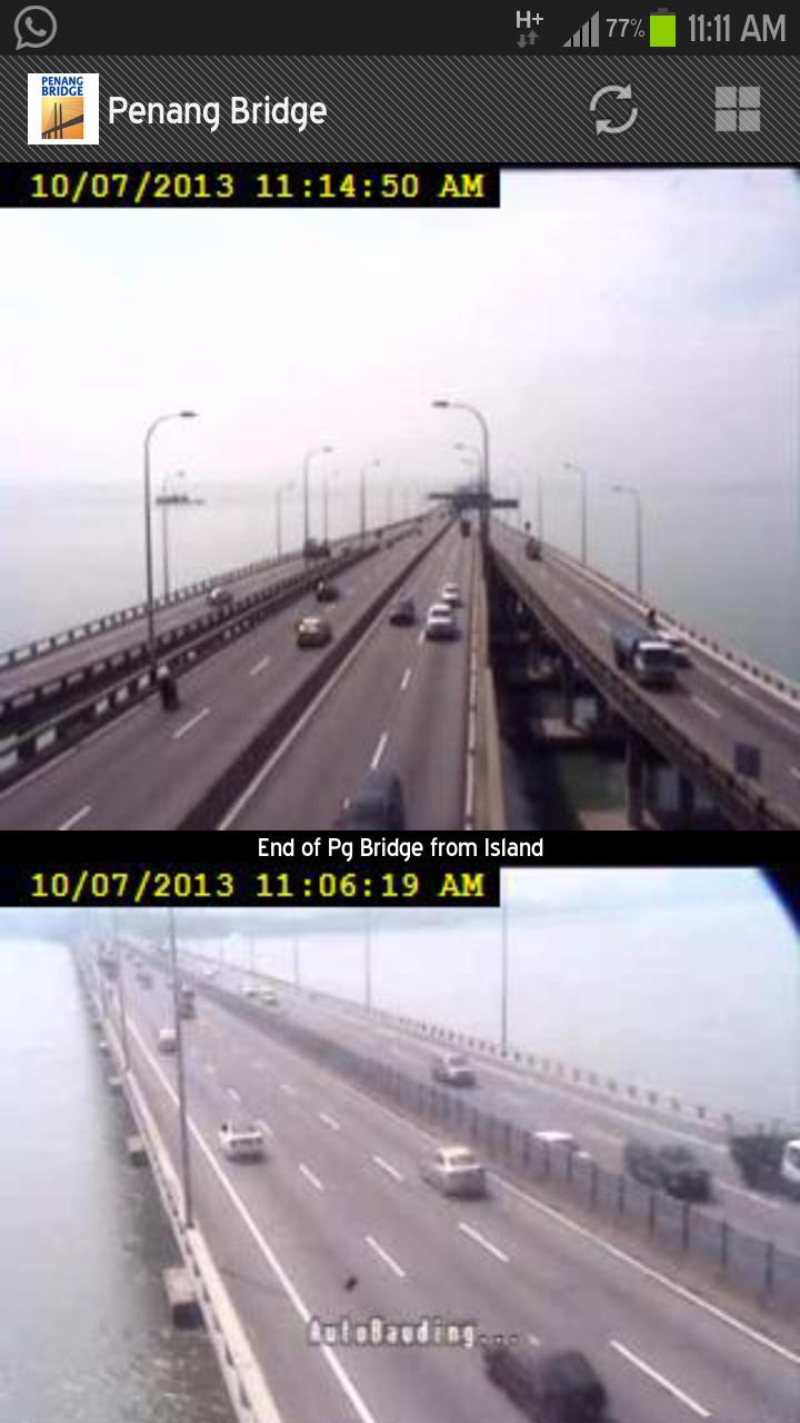 Penang Bridge Traffic Cam