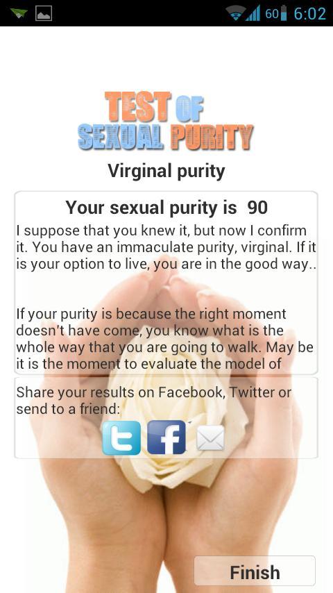 Test of Sexual Purity