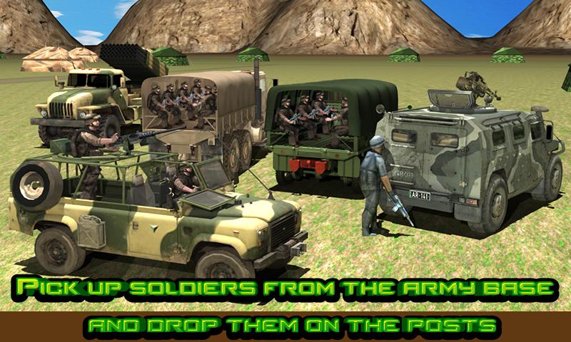 Army Truck Driver Check Post