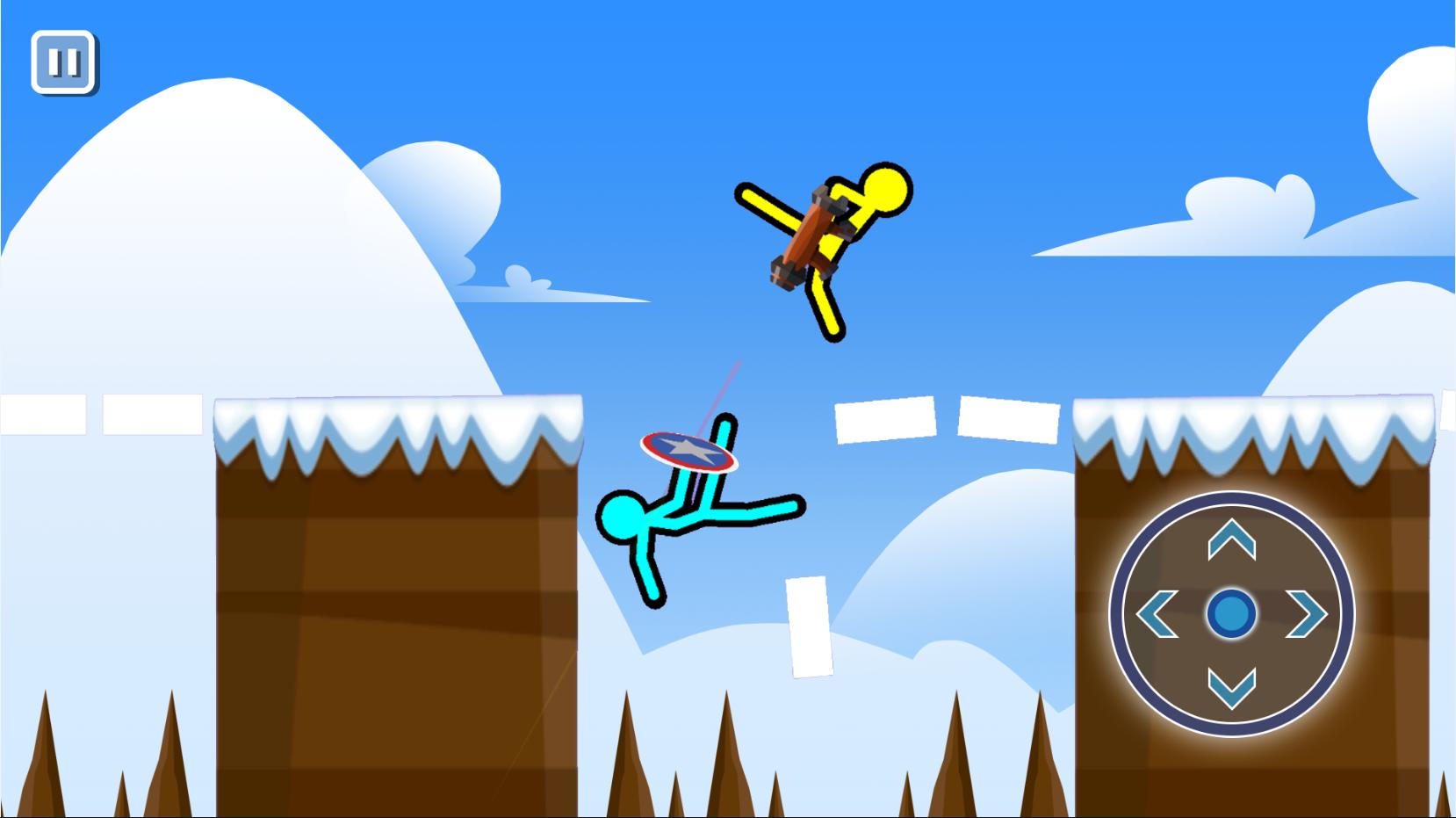Supreme Stickman Fight Battle - Two player game
