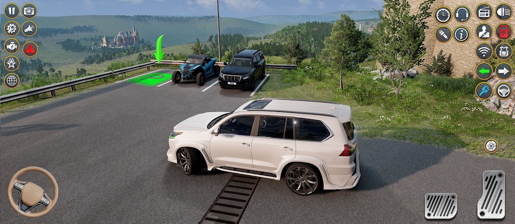 Offroad Parking Prado Car Game