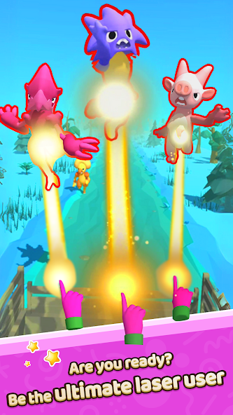 Laser Finger 3D: Rat Dance