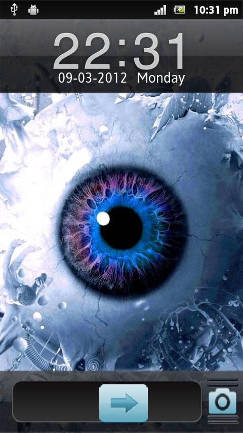 3D Eye Go Locker EX Theme