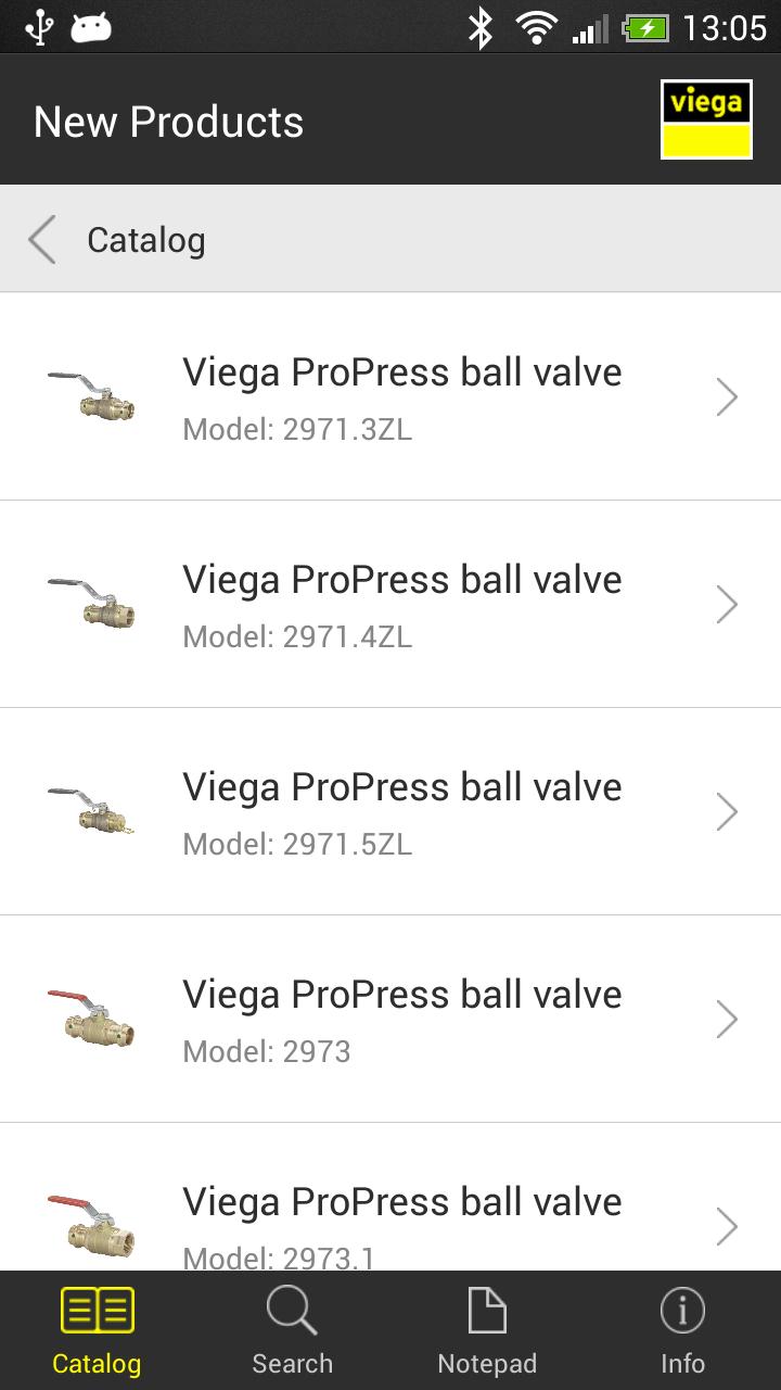 Viega LLC Catalog App