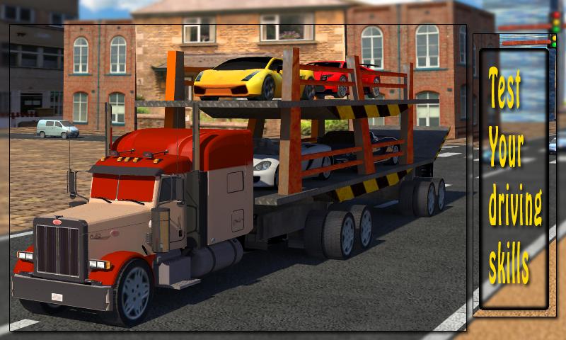Car Transporter Truck 3D 2016