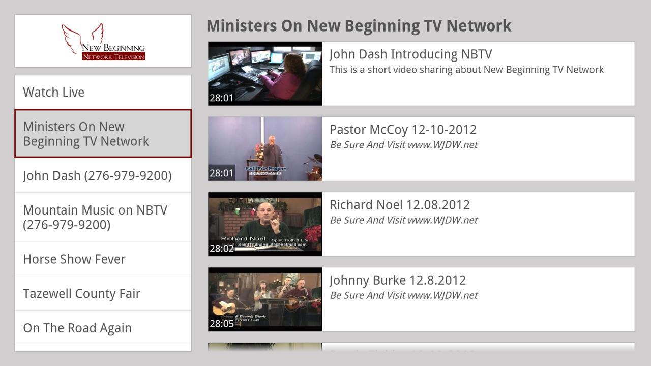New Beginning TV Network