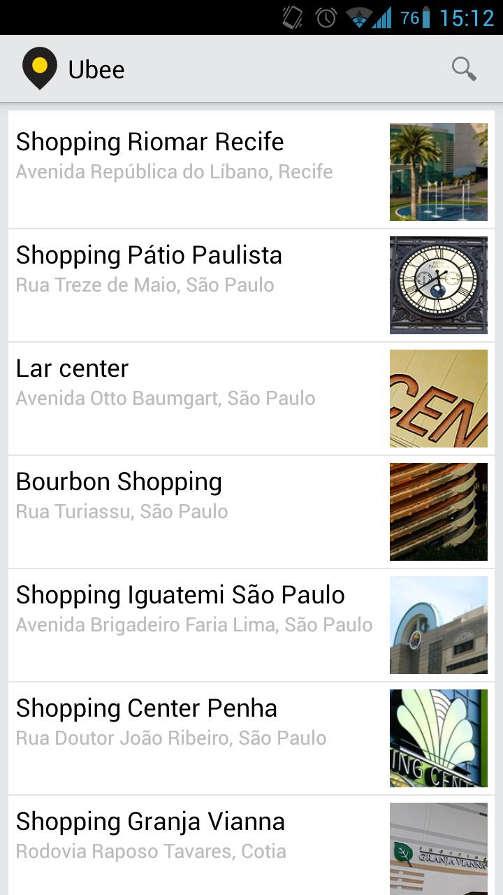 Mapas e Ofertas: Shopping Ubee