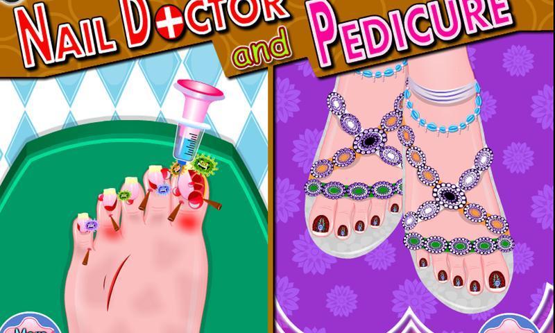 Nail Doctor & Pedicure Game