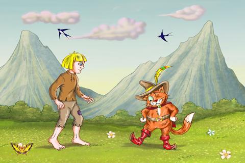 Puss in Boots - Book for kids