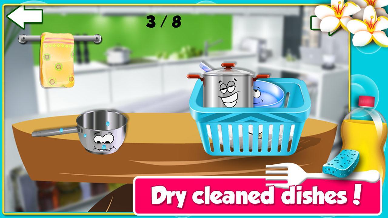 DIY - Princess Dish Washing - Cleanup Salon