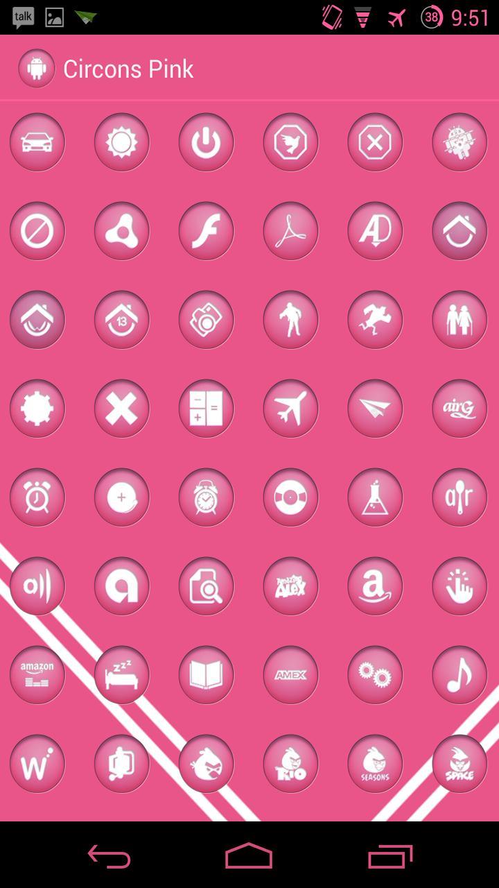 Circons Pink Icons