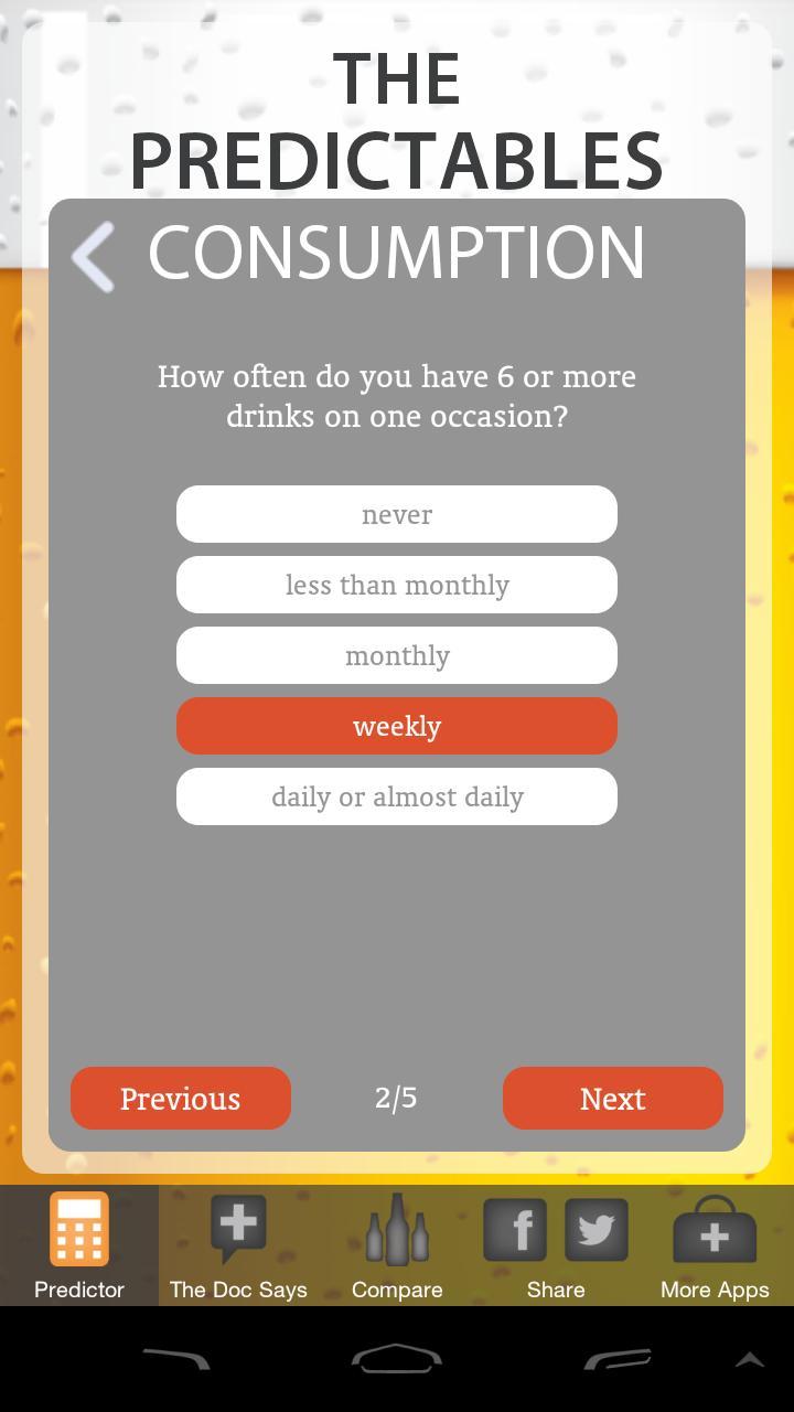 The Alcohol Abuse Predictor