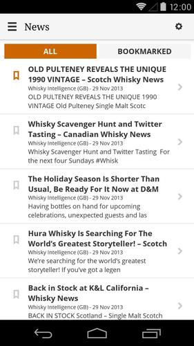 The Balvenie Whisky Feed